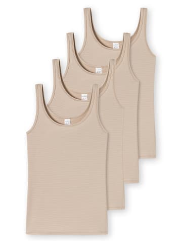 Schiesser Unterhemd / Top Modal Essentials in Sand