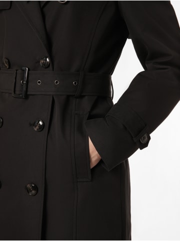 Marie Lund Trenchcoat in schwarz