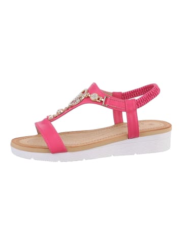 Ital-Design Sandale & Sandalette in Pink