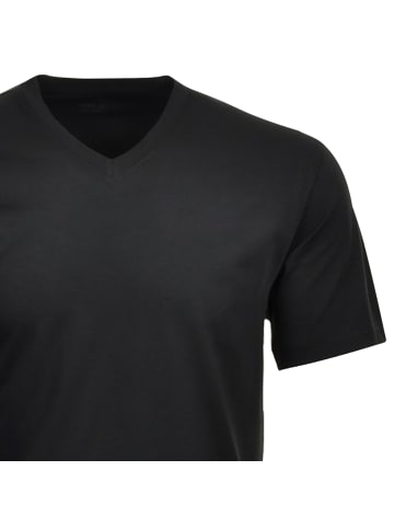 Ragman T-Shirt 4er Pack in Schwarz