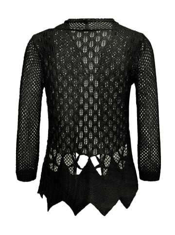 ikita Damen Strickjacke in Schwarz