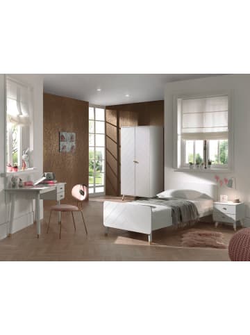 58 aufm Kessel KINDERZIMMER komplett Set 3-tlg. Kamillah 4 Schrank Bett Nachtkomode