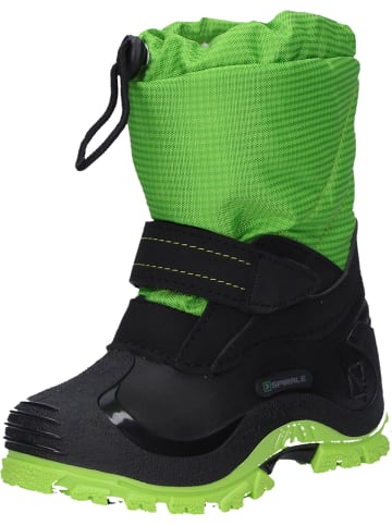 Kinder-Winterstiefel Sunny gefüttert in green