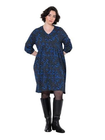 Ulla Popken Jerseykleid in marine