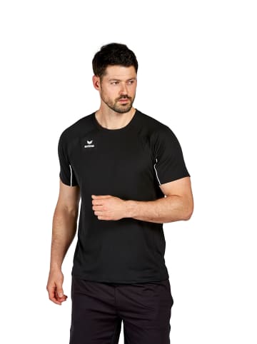 erima Unisex Erwachsene Liga Star Trainings T-Shirt in schwarz/weiss