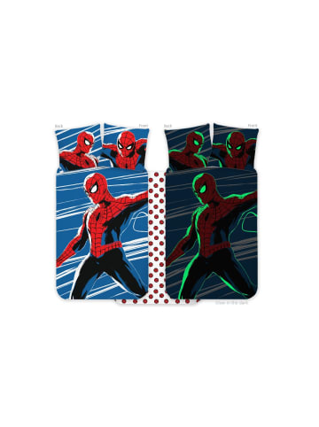 Marvel im Dunkeln Leucht-Bettwäsche 100x135cm,40x60cm