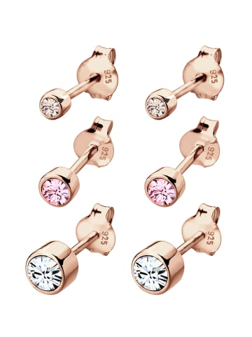 Elli Ohrringe 925 Sterling Silber in Rosegold