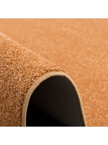 Snapstyle Hochflor Velours Teppich Luna in Terracotta