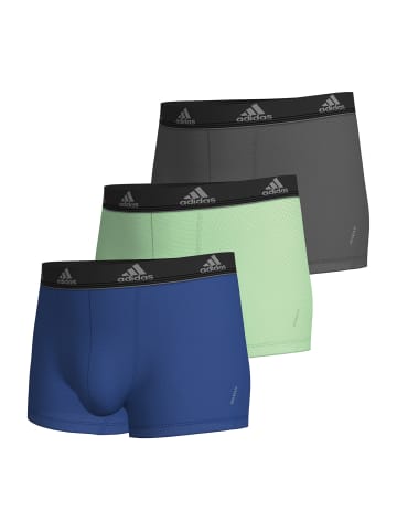 adidas Trunk Active Micro Flex in blau, grau, mint