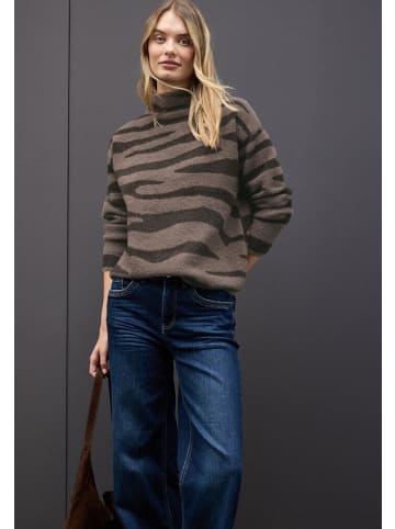 Street One Pullover in silk brown