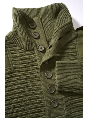 Brandit Pullover "Alpine Pullover" in Grün