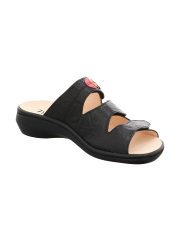 Think! Tieffußbett Pantolette CAMILLA DAMEN in Schwarz/Kombi