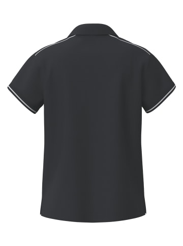 erima Damen Poloshirt in schwarz/weiss