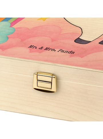 Mr. & Mrs. Panda Teebehälter Einhorn Pupsen Design ohne Spruch in Weiß