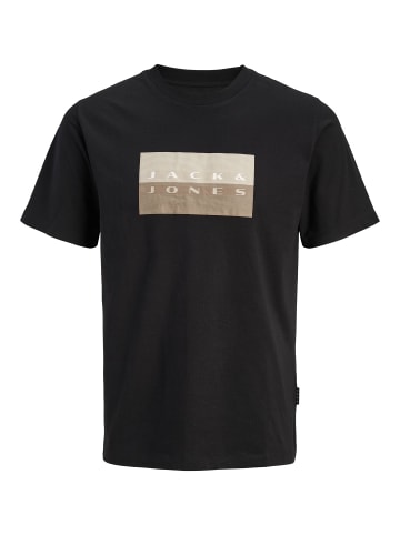 JACK & JONES PLUS T-shirt in Black
