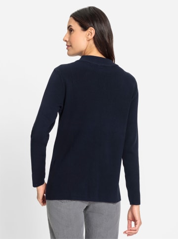 WITT WEIDEN Stehkragen-Pullover in marine