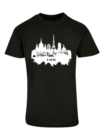 F4NT4STIC T-Shirt PARIS SKYLINE TEE in schwarz