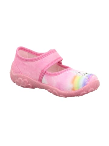 superfit Hausschuh BONNY in Rosa/Mehrfarbig