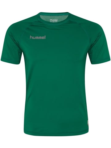 Hummel Kinder Sportshirt in Grün