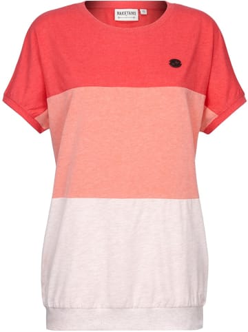 naketano T-Shirt "Meinen Rücken Schmücken" in Rot