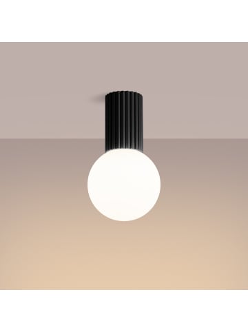 Nice Lamps Plafond ORBITAL 1 black H 21 cm