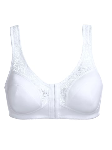 SPEIDEL Vorderverschluss-BH ohne Bügel in weiß