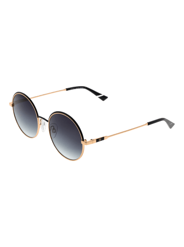 Bulget Unisex Sonnenbrillen Rund Schwarz