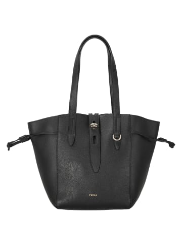 Furla Net - Henkeltasche 28 cm M in schwarz