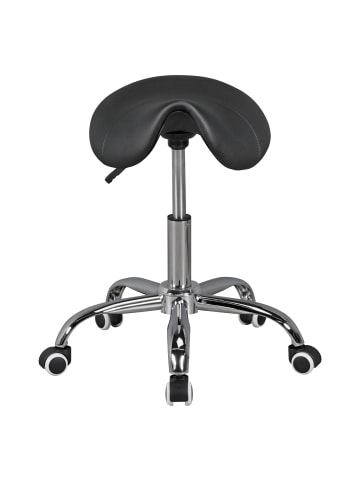 FineBuy Hocker und Sitzsäcke in Schwarz / Kunstleder / 60x60x60