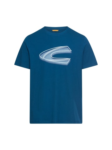 Camel Active T-Shirt mit Print in Lyons Blue