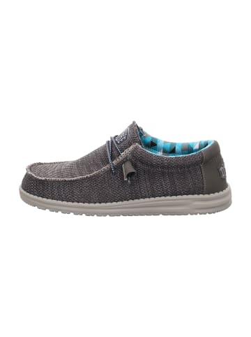 Hey Dude Mokassin Schnürschuhe in Grau