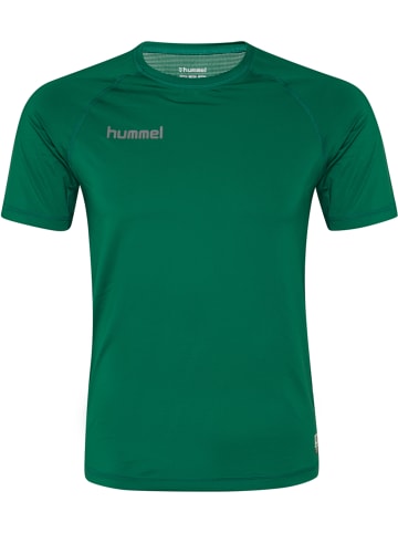 Hummel Hummel T-Shirt Hml Multisport Herren Dehnbarem Atmungsaktiv in EVERGREEN