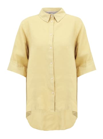 CARTOON Leinenbluse mit Kragen in Weeping Willow