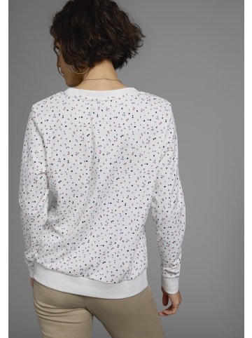 Kangaroos Sweatshirt in wollweiß-meliert