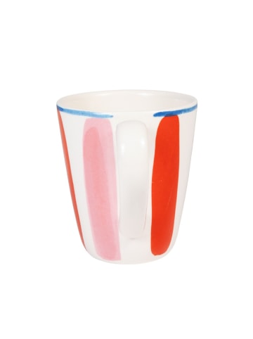 Blond Amsterdam Becher Streifen PR in Rot - 350 ml
