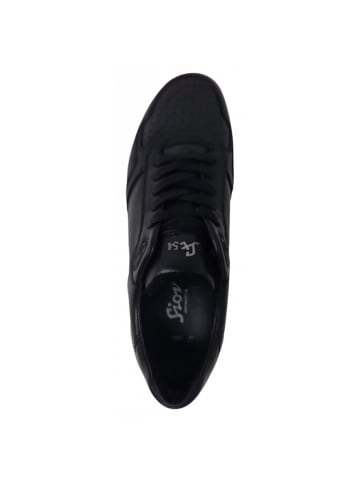 Sioux sportlicher Schnürer Tedroso in Schwarz