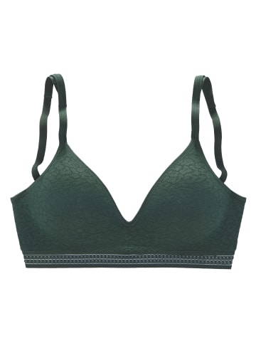 LASCANA Bralette-BH in tannengrün