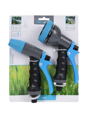 PROGARDEN Gartenschlauchaufsätze in blau
