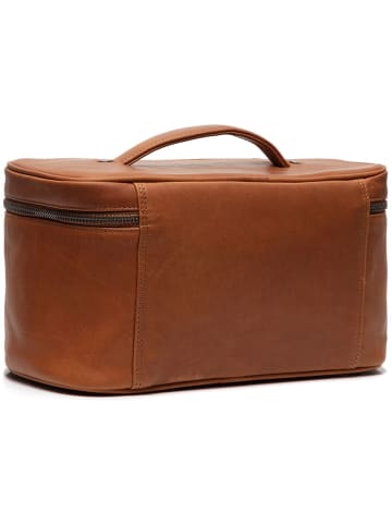 The Chesterfield Brand Wax Pull Up Kulturbeutel Leder 29 cm in cognac