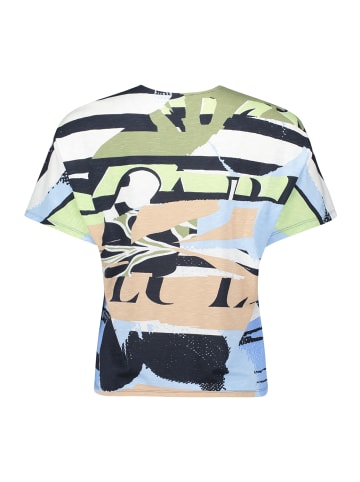Betty Barclay Oversize-Shirt mit Aufdruck in Blau/Beige