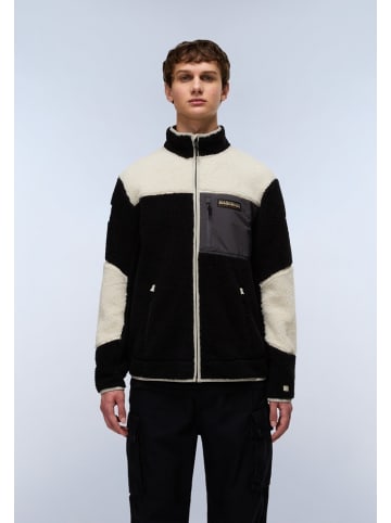 Napapijri Pullover "Yupik Fz 3" in Schwarz