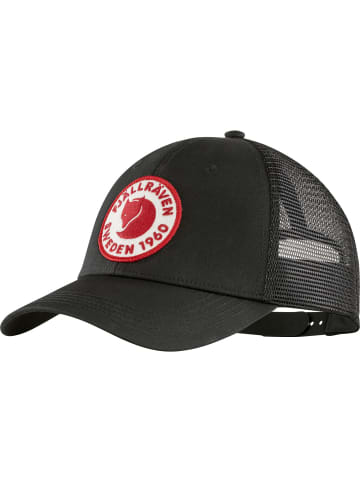 FJÄLLRÄVEN Schildmütze 1960 Logo Langtradarkeps in Schwarz