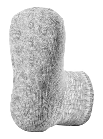 Sterntaler ABS Krabbelsocken 2er-Pack Elefant in hellgrau mel.