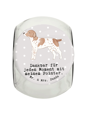 Mr. & Mrs. Panda Dose Pointer Moment mit Spruch in Grau Pastell