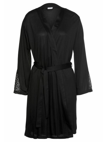 LASCANA Kimono in schwarz