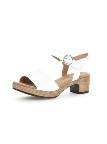 Gabor Riemchensandalen in weiß