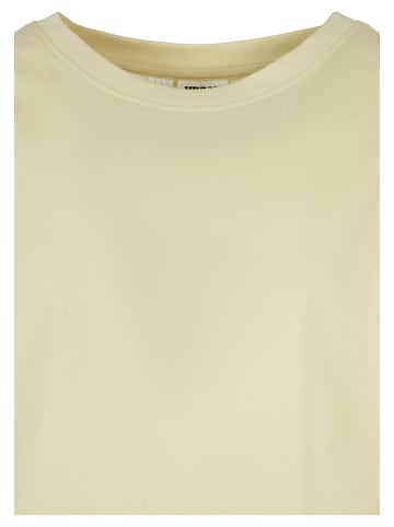 Urban Classics Urban Classics Damen Girls Organic Extended Shoulder Tee in softyellow