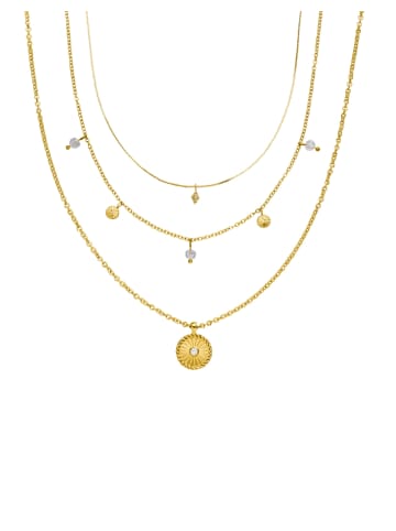 PURELEI Halskettenset Kaipo in Gold