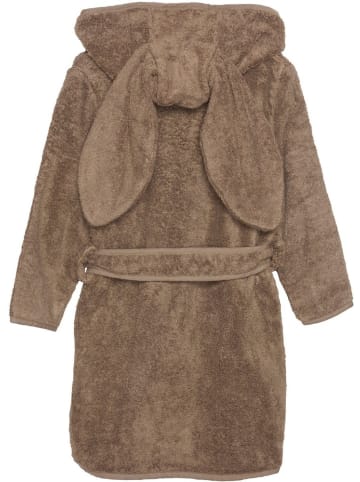 Pippi Babywear Bademantel "Bath Robe" in Braun