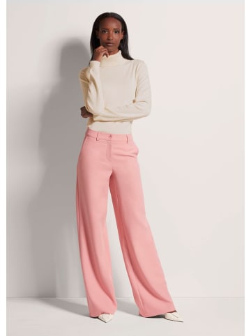 MADELEINE Elegante Stretchhose mit Bügelfalten in blassrosa